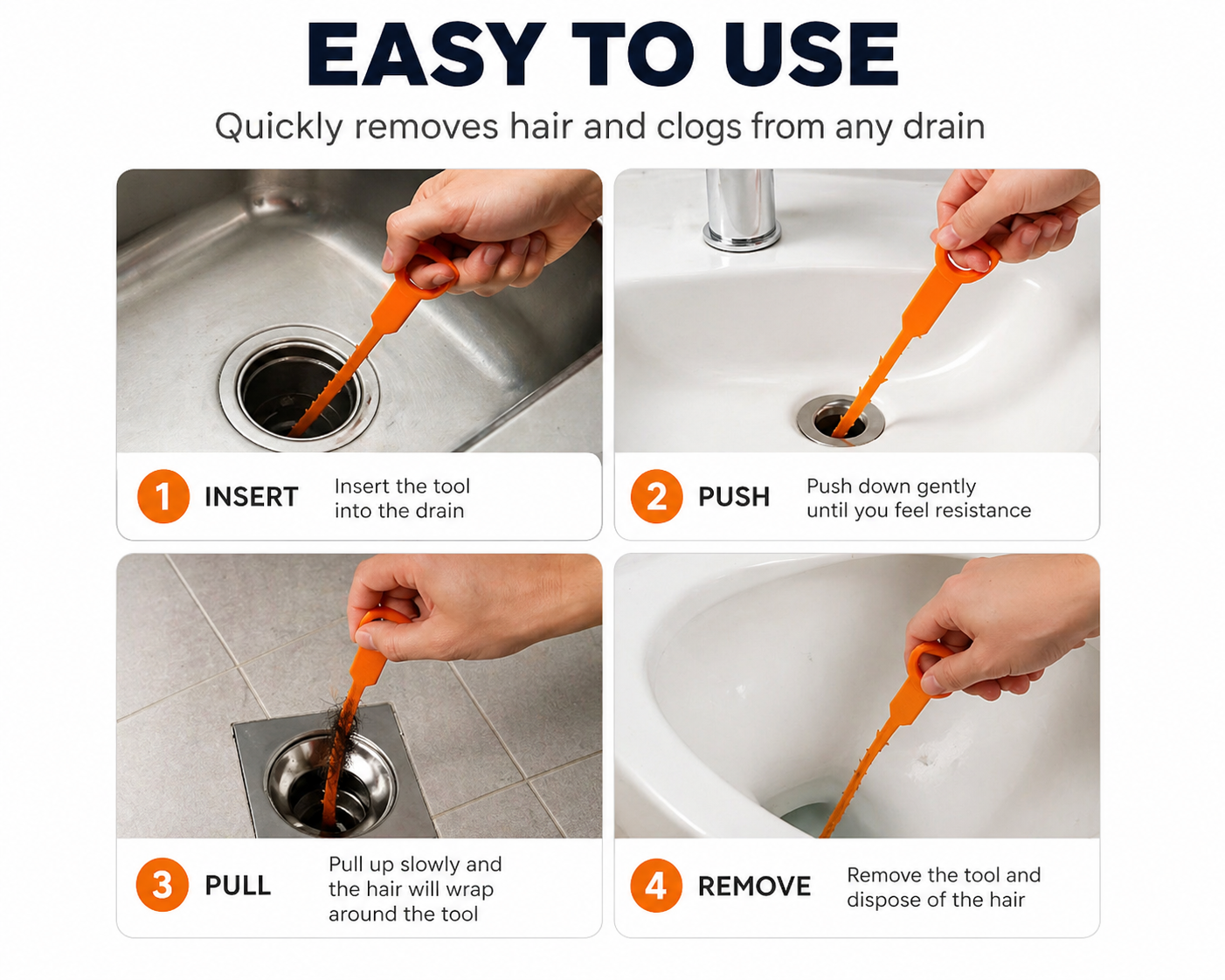 Hair Drain Unclogger